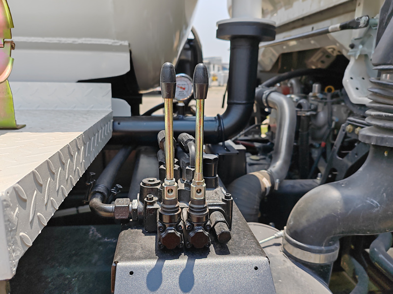 HOWO RHD septic tanker with JUROP PN106D pump