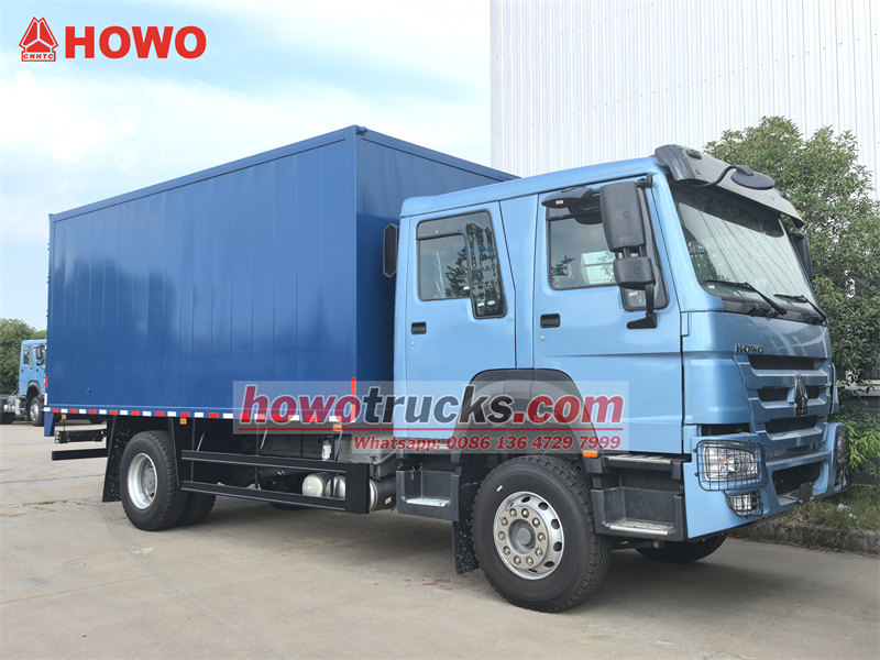 HOWO van box truck for sale