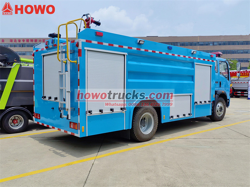 HOWO pumper fire truck