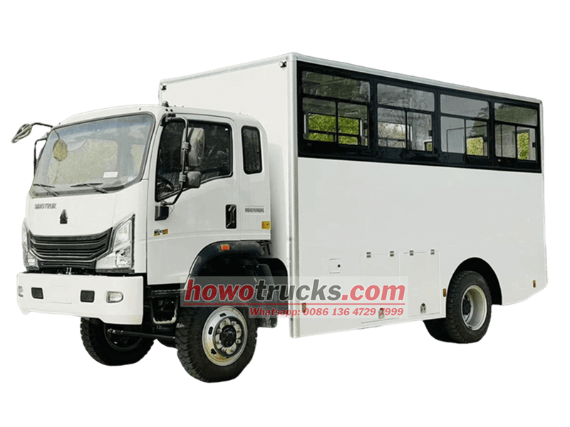 Howo 4x4 цистерна жүк көлігі