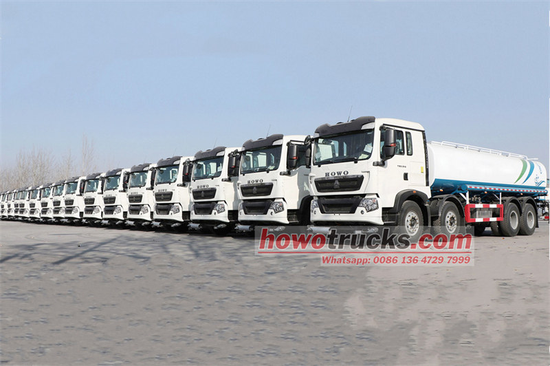HOWO TX 25000L water tanker truck