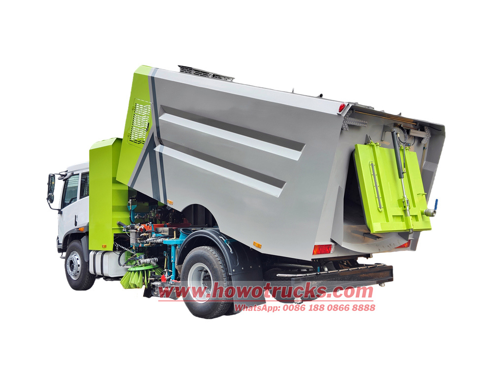 Howo road sweeper truck