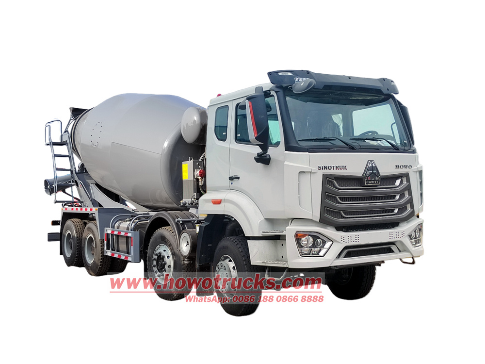 howo 8x4 14cbm mixer truck