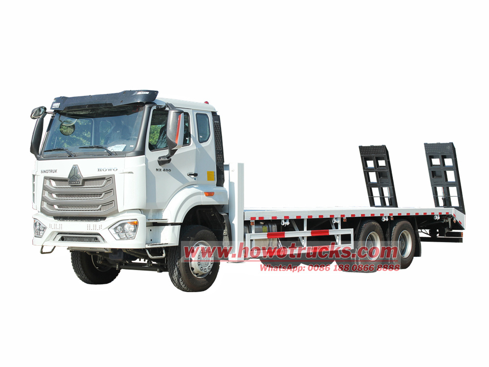 HOWO NX400 6X4 self loader transport truck