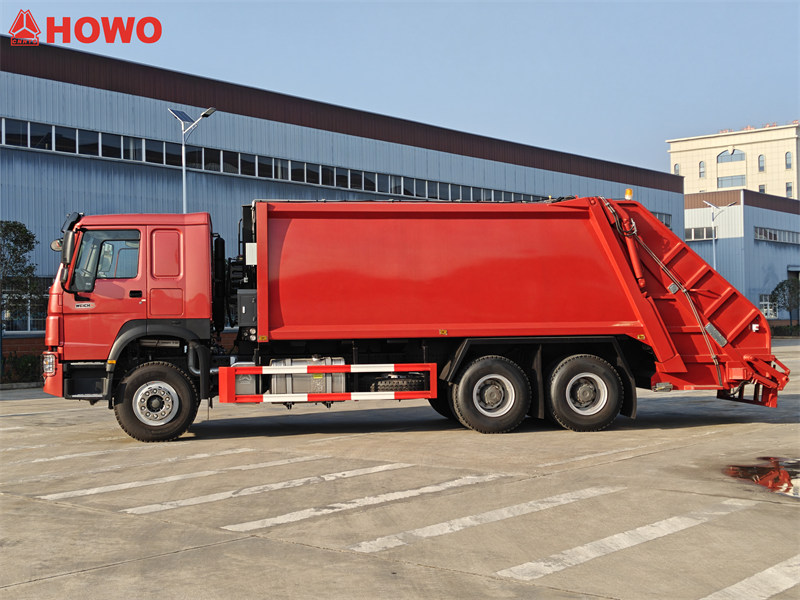Howo 20CBM garbage compactor truck