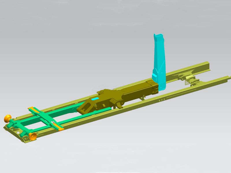 Howo garbage hook lift truck