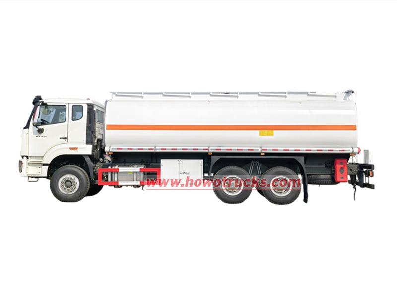 HOWO NX 25CBM oil tanker for sale
