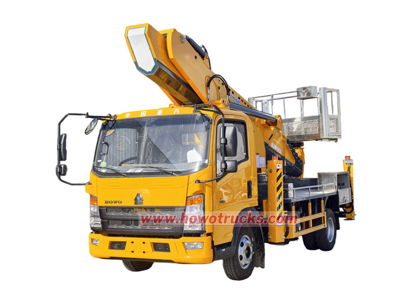 HOWO 33m aerial work platform truck