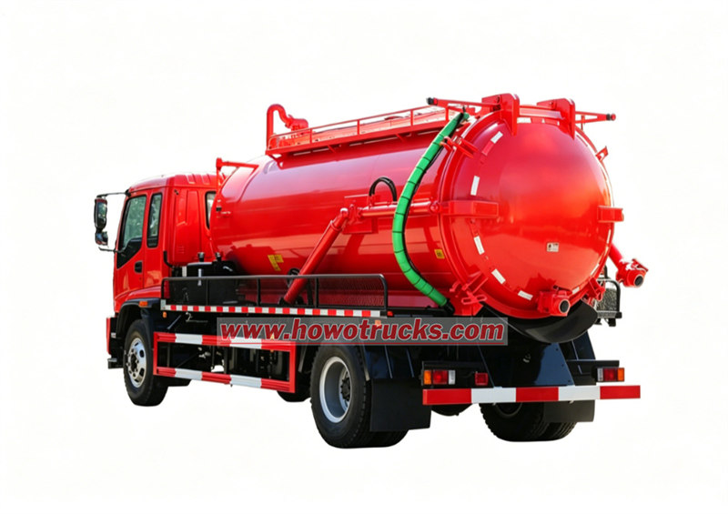 HOWO M7 10000L sewage tank truck